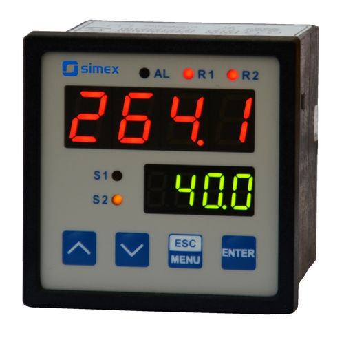 Indicador de processo - SRT-77 series - SIMEX Sp. z o.o. - de temperatura / digital / de LED