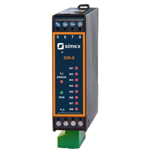 Módulo E/S analógico - SIN-8 series - SIMEX Sp. z o.o. - RS-485