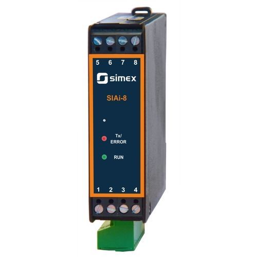 Módulo E/S analógico - SIAi-8 series - SIMEX Sp. z o.o. - MODBUS / RS-485 / com 8 entradas analógicas