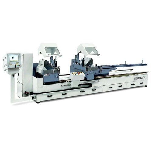 Máquina de corte de duas cabeças para plásticos - SW 453 ARGUS-3 - MECAL - para alumínio