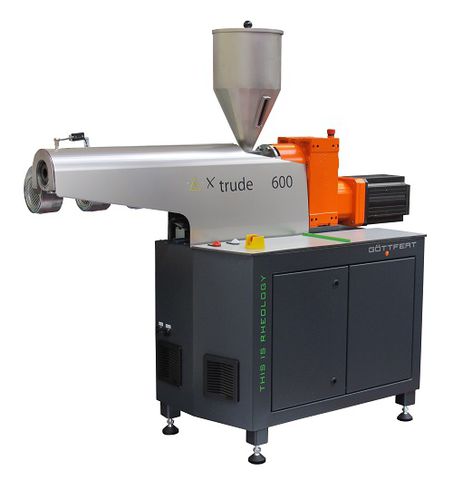Extrusora de medição de rosca única - X-trude 600 - Göttfert Werkstoff-Prüfmaschinen - para laboratório / de análise