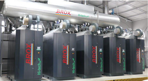 Caldeira a vapor - BROX BOILER & BURNER COMPANY - aquatubular / compacta