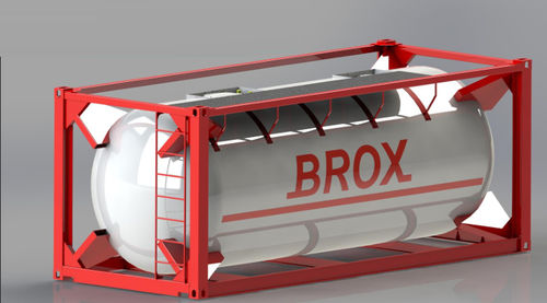 Contentor-cisterna para GLP - BROX BOILER & BURNER COMPANY - cilíndrico / de armazenamento / de transporte