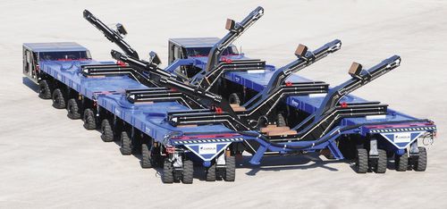 Carro de transferência motorizado mais de 6 eixos - FBT 220 - CIMOLAI TECHNOLOGY - prancha / para barco / modular