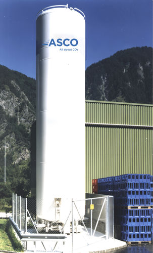 Tanque para gás liquefeito - ASCO CARBON DIOXIDE - CO2 / de N2O / em aço-carbono