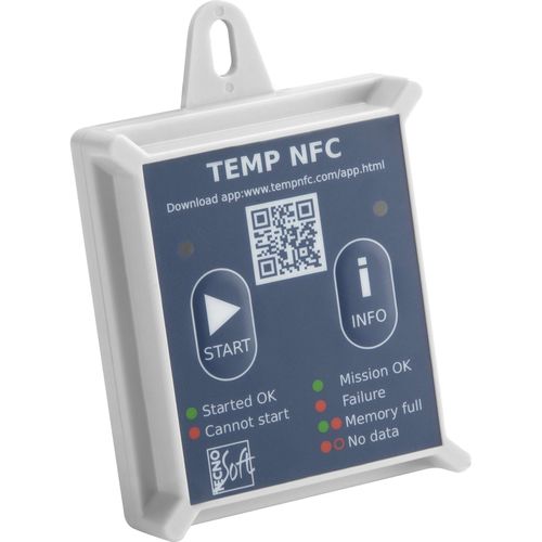Registrador de dados de temperatura - TempNFC RC - Tecnosoft - NFC / sem tela / para aplicações médicas