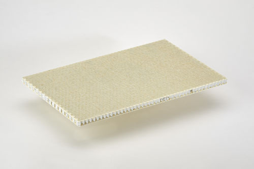 Painel sanduíche alveolar - ALUSTEP® 500 LIGHT - Cel Components S.r.l. - face em fibra de vidro / para parede / para ambiente interno