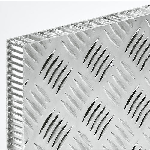 Painel sanduíche alveolar - ALU series - Cel Components S.r.l. - face em alumínio / para ambiente interno / para piso