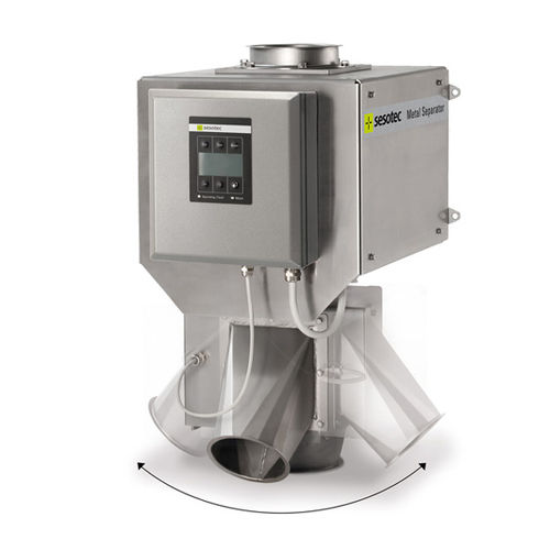 Detector de metais com separador para operações de envasamento - RAPID VARIO-FS - Sesotec GmbH - por gravidade / para produtos a granel / para plásticos