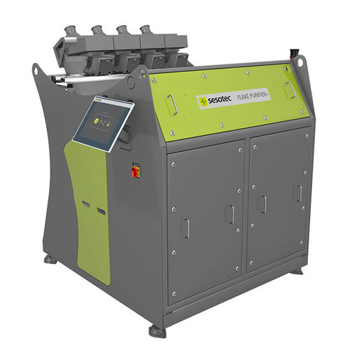 Máquina de separação para reciclagem de plástico - FLAKE PURIFIER+ - Sesotec GmbH - automática / para plásticos / para flocos de plástico