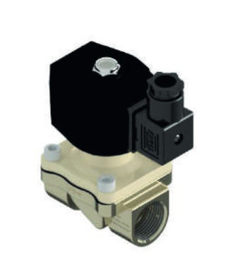 Válvula solenoide de ação direta - 21884 - Thermoval - de 2 vias / normalmente fechada / para ar