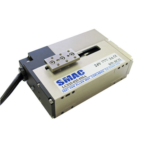 Atuador elétrico - LCS25 series - SMAC Moving Coil Actuators - linear / do tipo deslizante