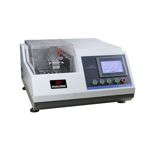 Máquina de corte com faca rotativa - HLC-200XP - Shanghai Hualong Test Instruments Corporation - para metais / de amostras / controlada por CLP
