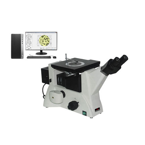 Microscópio metalográfico - HL102-BW - Shanghai Hualong Test Instruments Corporation - de laboratório / para inspeção / didático