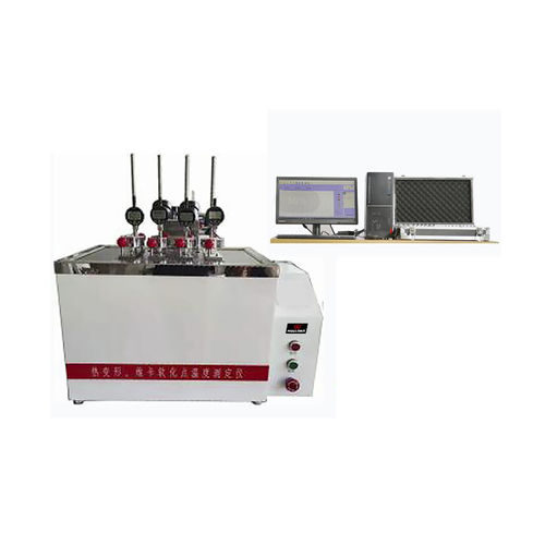 Aparelho de Vicat para determinação do ponto de amolecimento Vicat - HL-HDT300W - Shanghai Hualong Test Instruments Corporation