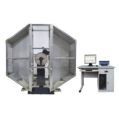 Máquina de ensaio de impacto - CBD - Shanghai Hualong Test Instruments Corporation - controlada por computador / para materiais metálicos / para laboratório