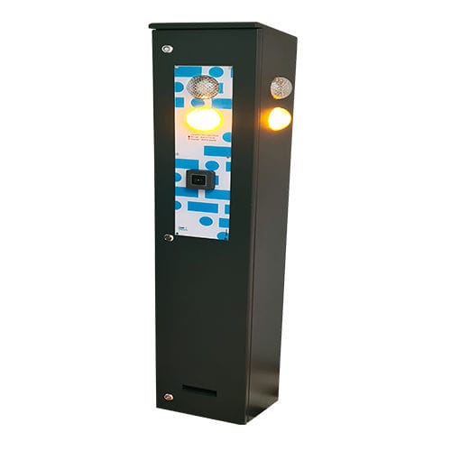 Pedestal para espaço público - CITY 2N - CAME URBACO - fixo / de alumínio / com GPS integrado