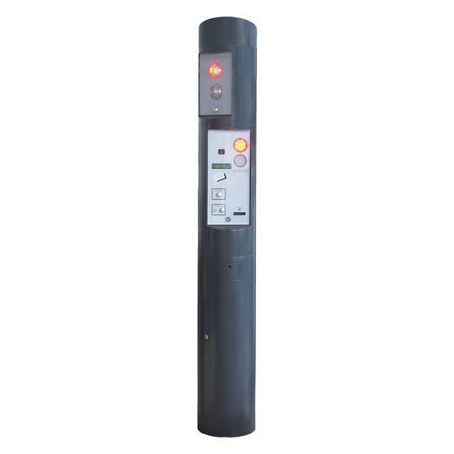 Pedestal com tela a cores - CITY 6 EVO - CAME URBACO - para controle de acesso / para espaço público / em aço inoxidável