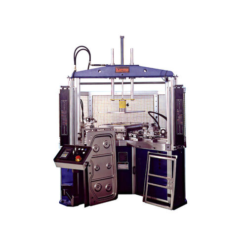 Flangeadora automática - VBU 1200 - Lucas - motorizada / hidráulica / para chapa
