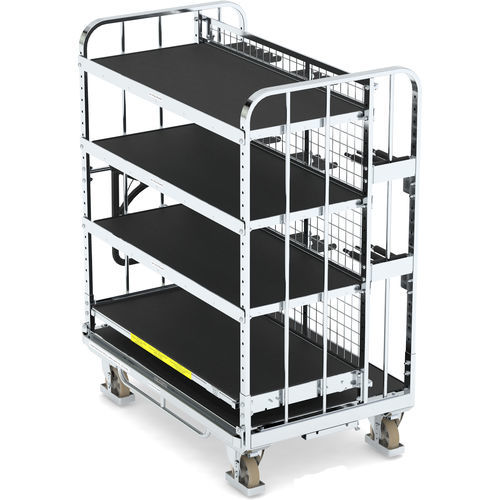 Carrinho de transporte - KLT 800 E5 OKD - LKE GmbH - Excellence in Material Handling - 5 níveis