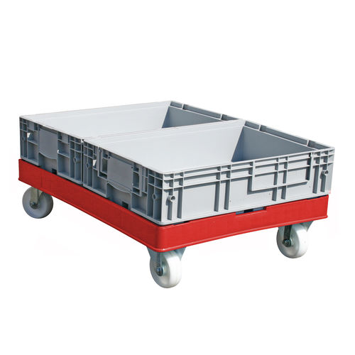 Carro tartaruga em material plástico - 513-0005 - LKE GmbH - Excellence in Material Handling