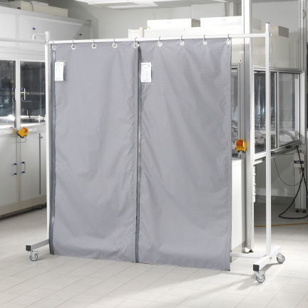 Cortina em tecido - SHELTER-CR BC6 - LASERVISION GmbH & Co.KG - de proteção de laser