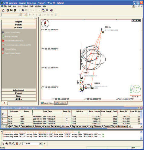 Software de topografia - GNSS Solutions™ - Spectra Precision