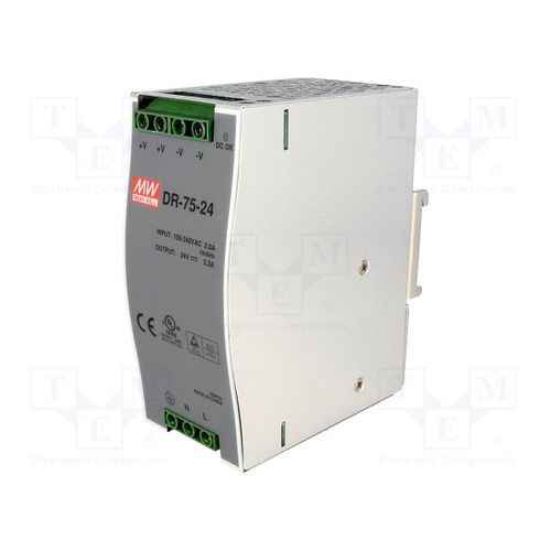 Fonte de alimentação elétrica para trilho DIN - SDR-xxx series - Ethernet Direct - CC/CC / CA/CC