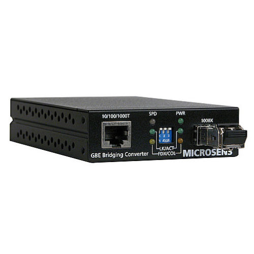 Conversor multimédia - MS4002xx series - MICROSENS GmbH & Co. KG - de velocidade / Ethernet / serial