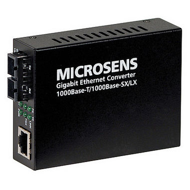 Conversor multimédia - MS40019x series - MICROSENS GmbH & Co. KG - Ethernet / serial / de fibra óptica