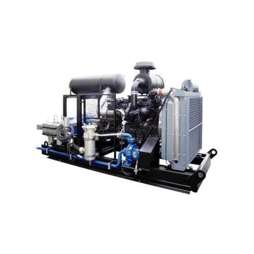 Lavadora de alta pressão a diesel - JetPower 300 - URACA GmbH & Co.KG - estacionária / para serviços pesados