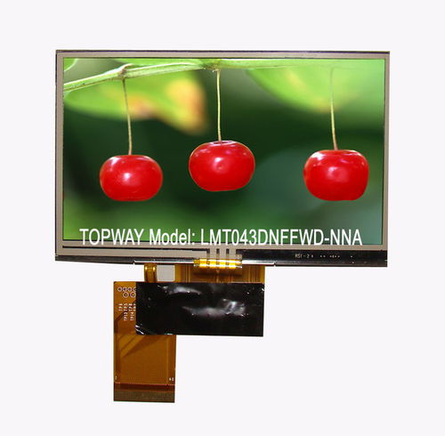 Módulo de visualização LCD - LMT043DFFFWD - TOPWAY LCD - em cores / 480 x 272 / industrial