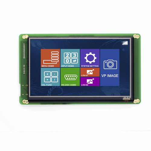 Módulo de visualização TFT LCD - LMT070DICFWD-NFA - TOPWAY LCD - com tela sensível ao toque resistiva / em cores / 800 x 480