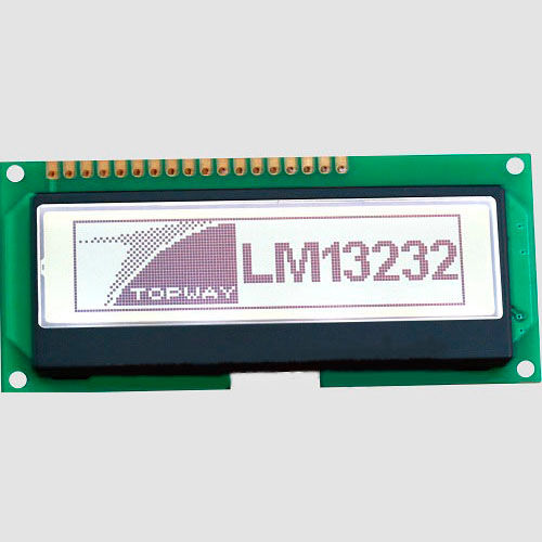 Módulo de visualização LCD - LM13232ACW - TOPWAY LCD - gráfico / monocromático / 132 x 32