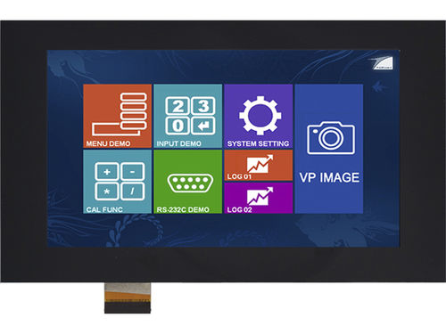 Módulo de visualização TFT LCD - LMT070FNMFWA-NND-1 - TOPWAY LCD - em cores / 1024 x 600 / de grande ângulo de visão