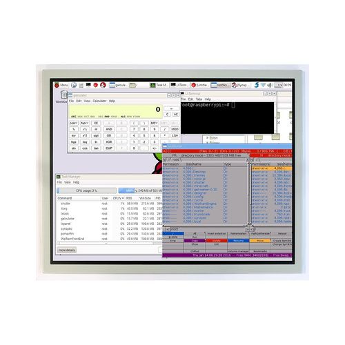 Módulo de visualização TFT LCD - LMT150DNGFWD-1 - TOPWAY LCD - em cores / 1024 x 768 / com retroiluminação LED