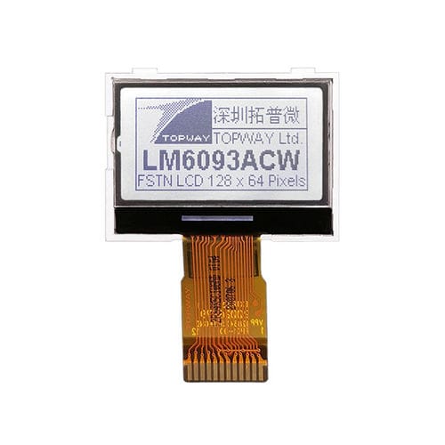 Módulo de visualização de LED - LM6093ACW - TOPWAY LCD - LCD / em cores / gráfico