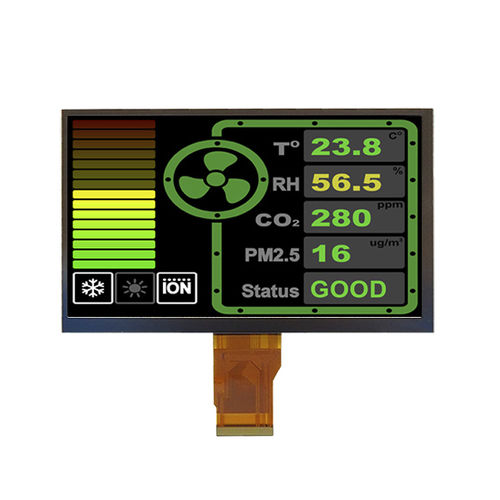Módulo de visualização em cores - LMT070DNCFWD-6 - TOPWAY LCD - TFT LCD / alfanumérico / matriz de pontos