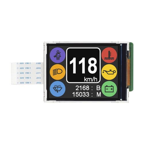 Módulo de visualização de LED - LMT024FNHFWA-2 - TOPWAY LCD - TFT LCD / em cores / 240 x 320