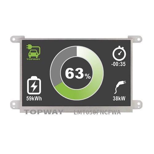 Módulo de visualização TFT LCD - LMT050FNCFWA - TOPWAY LCD - em cores / gráfico / 800 x 480
