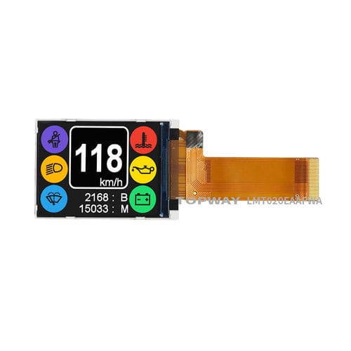 Módulo de visualização TFT LCD - LMT020EAAFWA - TOPWAY LCD - em cores / 320 x 240 / 2"