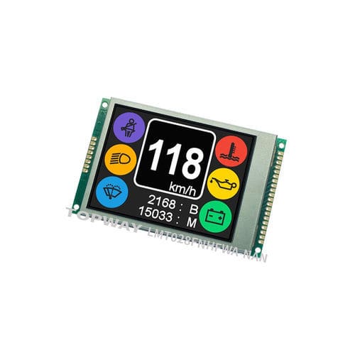 Display TFT LCD - LMT028FNHFWA-NAN - TOPWAY LCD - em cores / 320 x 240 / 2,8"