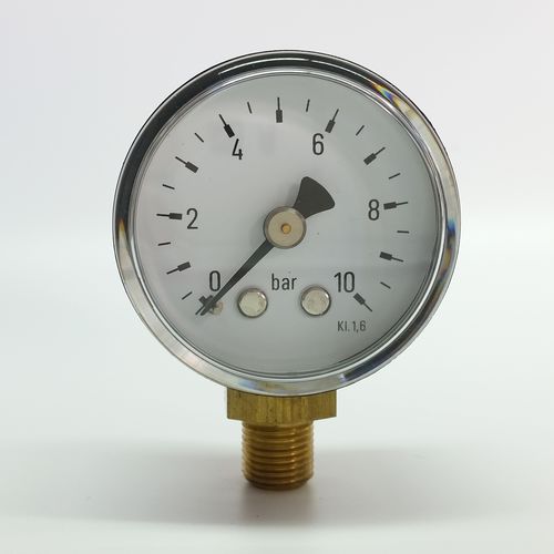 Manômetro analógico - 40.11 - Manometer Preiss EMPEO-KBM OHG - com rosca / em latão / com tubo de Bourdon