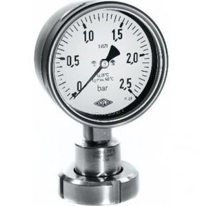 Separador por membrana com fixação de flange - MDM 7310 - Manometer Preiss EMPEO-KBM OHG - para manômetro / para a indústria alimentícia