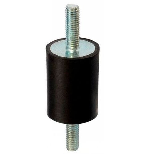 Isolador de vibração cilíndrico - 35-24 series - Emile Maurin Eléments Standard Mécaniques - em elastômero / em aço inoxidável / tipo A
