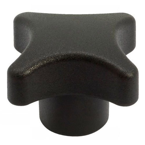 Manípulo tipo estrela - 15-19 series - Emile Maurin Eléments Standard Mécaniques - com rosca / em tecnopolímero / ergonômico