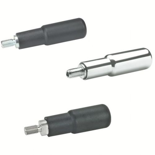 Puxador tubular - 11-05 series - Emile Maurin Eléments Standard Mécaniques - em aço inoxidável / cilíndrico / ergonômico