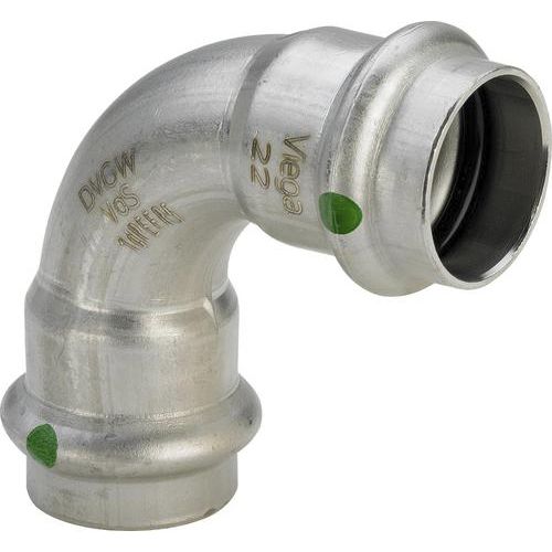 Conexão hidráulica - Sanpress Inox - Viega GmbH & Co. KG - pneumática / de anel / de crimpar