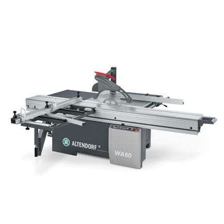 Serra esquadrejadeira - WA 80 TE - Altendorf - para madeira / para painéis / automática