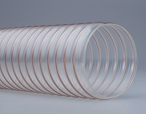 Mangueira para ar - FLEXADUX® P 2 PU AS - SCHAUENBURG Ruhrkunststoff GmbH - para poeiras / em poliuretano / de sucção